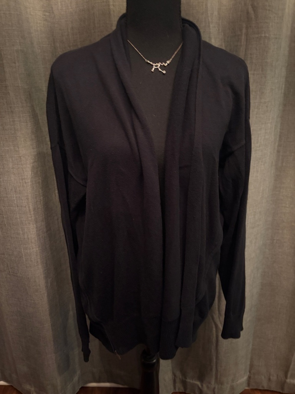 Banana Republic Navy Open-Front Cardiganm